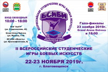 II Всероссийские студенческие Игры боевых искусств 