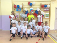 Мобильная бригада ГТО в детском саду №67