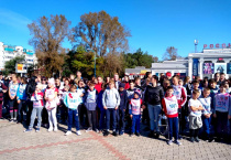 "Кросс-2019" в Белогорске - как всегда активны значкисты ГТО