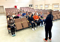 Встреча с обладателем золотого знака в Серышевском округе