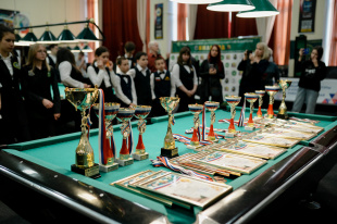 С победой вернулись домой амурские бильярдисты