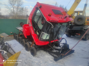 Ратрак для горнолыжного спуска «Усть-Корал» доставили в Тынду