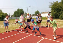 В «Планете детства» с. Томское прошла акция «Лето с ГТО»