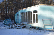 Министр спорта области Дмитрий Кутека оценил ход капремонта в лагере «Строитель»