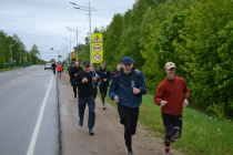 Амурские каратисты кроссом отметили 29-летие 