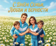 Коллектив ЦТ ВФСК ГТО Тынды поздравляет с Днём семьи, любви и верности