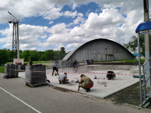 В Благовещенске приступили к монтажу оборудования для площадки ГТО