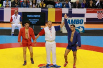 Самвел Казарян в составе сборной России выступит на первенстве Европы по самбо