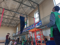 Более полусотни белогорцев сегодня выполнили нормы ГТО по гимнастическим видам