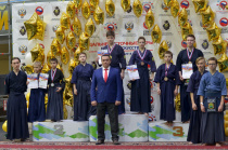 Команда Амурской области по кэндо стала призером на Дальневосточных играх боевых искусств