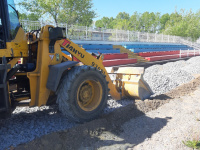  По поручению Василия Орлова в Серышево к концу года должны оборудовать хоккейную коробку с боксом для раздевалок