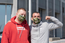 Борцы спортивного клуба «Троя» предупредили людей о необходимости соблюдать самоизоляцию