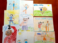 Первые конкурсные рисунки поступили от юных «художников – ГТОшников» Белогорска