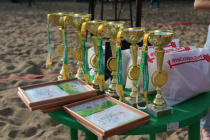 В областной столице открылась площадка для пляжного волейбола