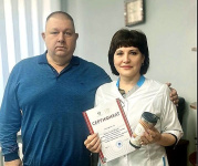 Врачу второй поликлиники станции «Завитая» - «РЖД Медицина» вручили сертификат ГТО