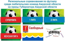 Региональные соревнования по футзалу среди любительских команд Амурской области на призы Губернатора Амурской области сезона 2025-2026 гг. 