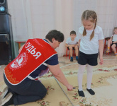 Детский сад №6 Серышево подтягивается к движению ГТО