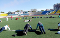 На областной Спартакиаде пенсионеров Анатолий Фесенко провел мастер-класс