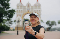 Около ста тысяч россиян одновременно вышли на старт полумарафона «ЗаБег.РФ»