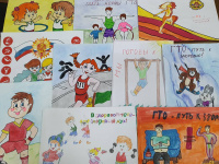 В Серышевском районе подвели итоги конкурса рисунков «О, спорт - ты мир!»