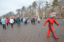 На «Прогулку с врачом» вышли с полсотни амурчан 
