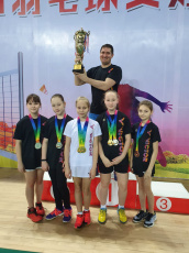 Амурские бадминтонисты с победой вернулись из Китая