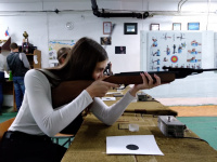 Белогорцы выполнили нормативы по стрельбе