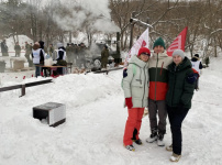 Площадка ГТО на первенстве города Благовещенска по горным лыжам и сноуборду