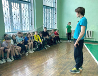 В школе №1 Серышево состоялась «Зарядка с чемпионом»