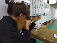 Белогорцы выполнили нормы ГТО на меткость