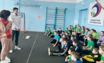 Серышевцы встретились с обладателем золотого знака ВФСК ГТО