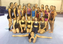 Гимнастки Амурской ОДЮСШ на Филиппинах