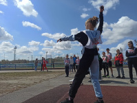 Белогорцы выполнили нормы ГТО по легкоатлетическим видам