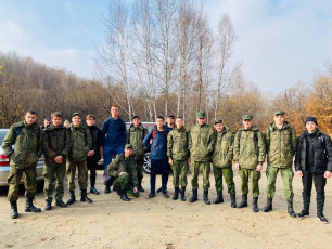 Будущие пограничники провели каникулы с комплексом ГТО