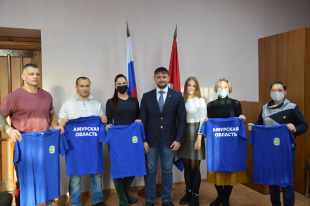 Команда Приамурья отправилась в Белгород на «ИГРЫ ГТО»