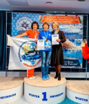 Амурчане приняли участие в чемпионате России по плаванию в холодной воде